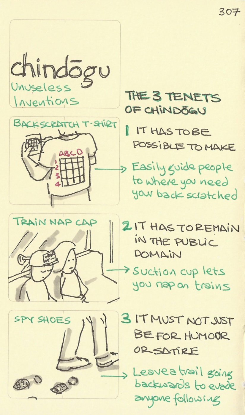 Chindogu: unuseless inventions