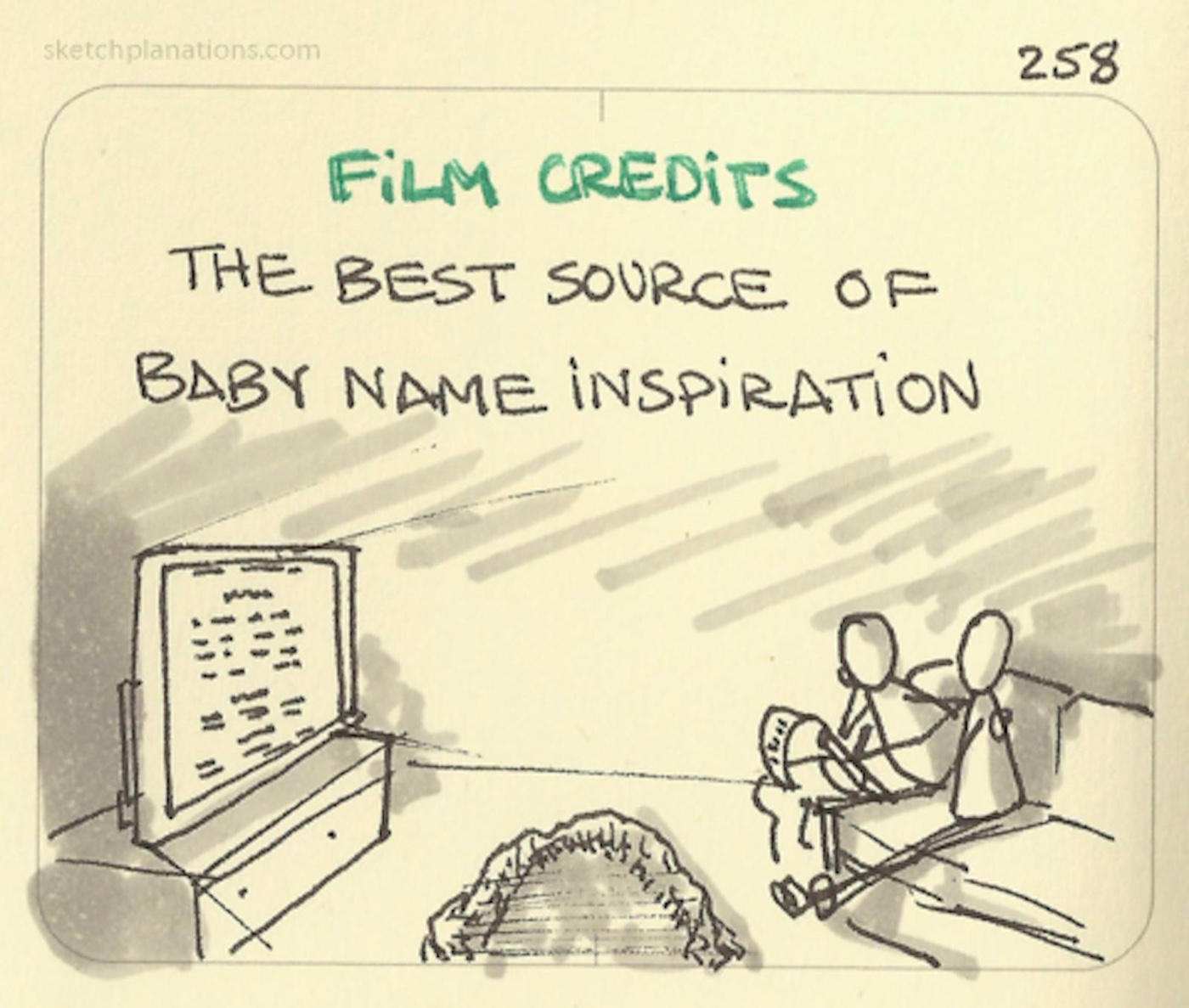 Film credits: the best source of baby name inspiration