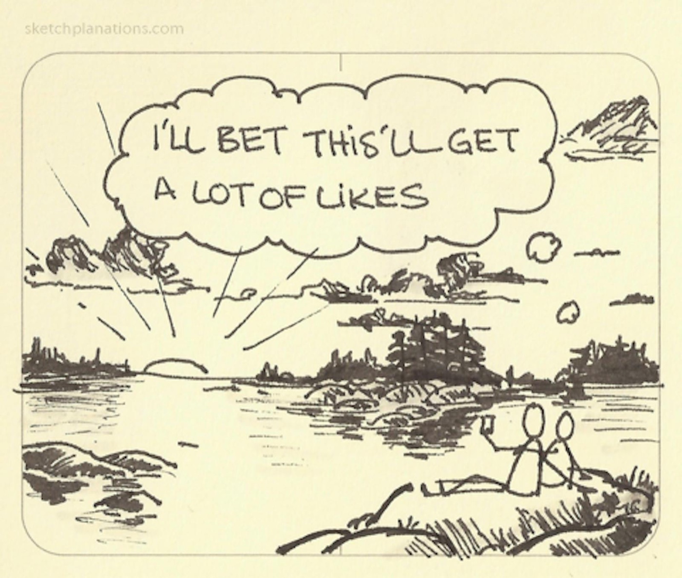 I bet this'll get a lot of likes
